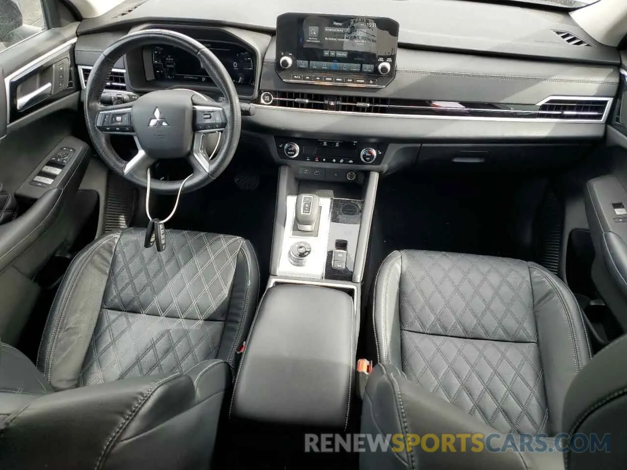 8 fotografías del automóvil dañado JA4J3VA85NZ038754 MITSUBISHI OUTLANDER 2022