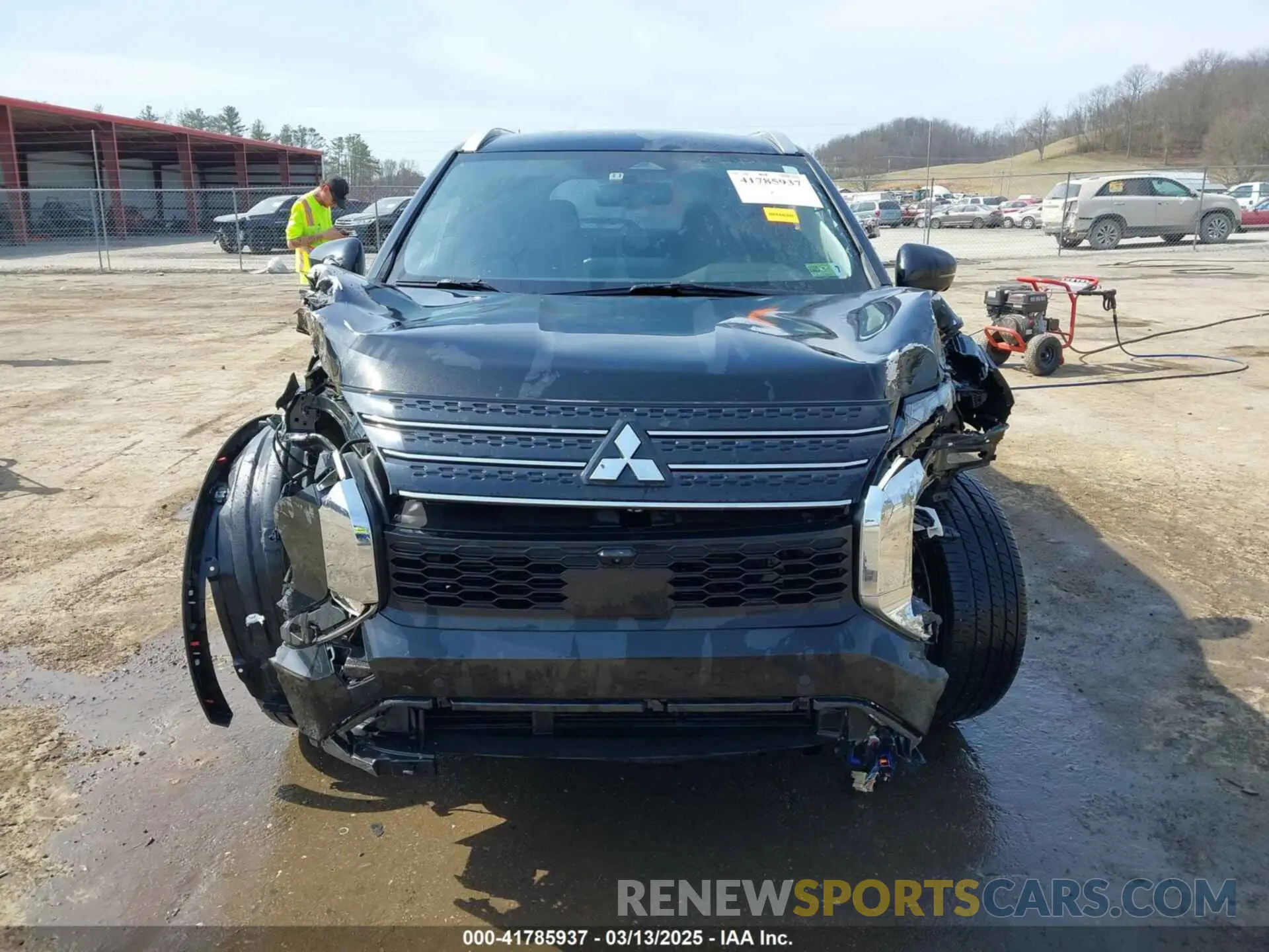13 fotografías del automóvil dañado JA4J3VA86NZ059337 MITSUBISHI OUTLANDER 2022