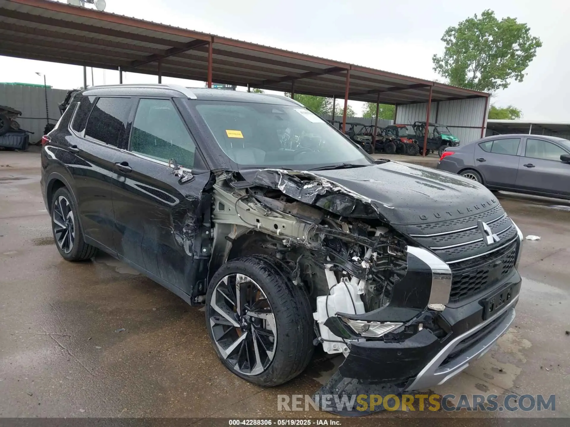 1 fotografías del automóvil dañado JA4J3VA86NZ086876 MITSUBISHI OUTLANDER 2022
