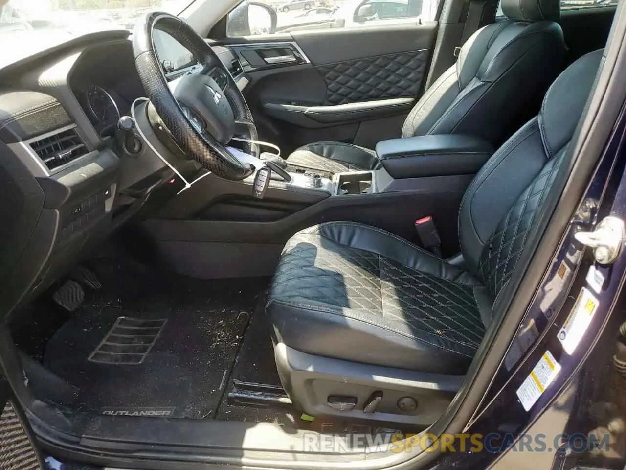 7 fotografías del automóvil dañado JA4J3VA87NZ058987 MITSUBISHI OUTLANDER 2022