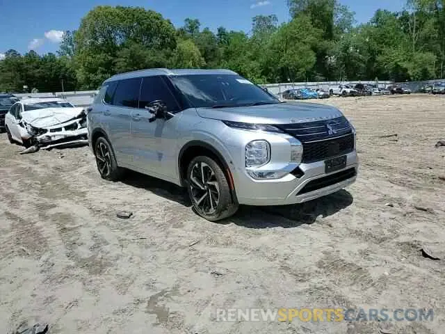 14 fotografías del automóvil dañado JA4J3VA87NZ071903 MITSUBISHI OUTLANDER 2022
