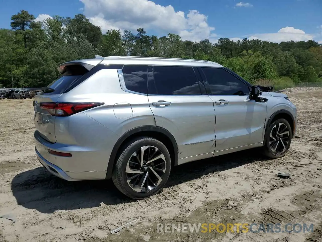 3 fotografías del automóvil dañado JA4J3VA87NZ071903 MITSUBISHI OUTLANDER 2022