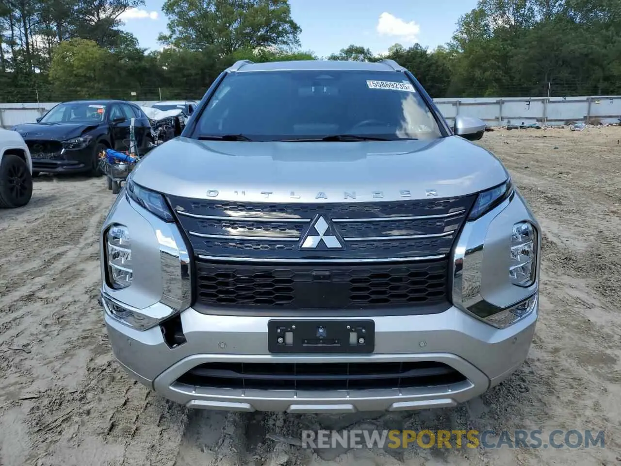 5 fotografías del automóvil dañado JA4J3VA87NZ071903 MITSUBISHI OUTLANDER 2022