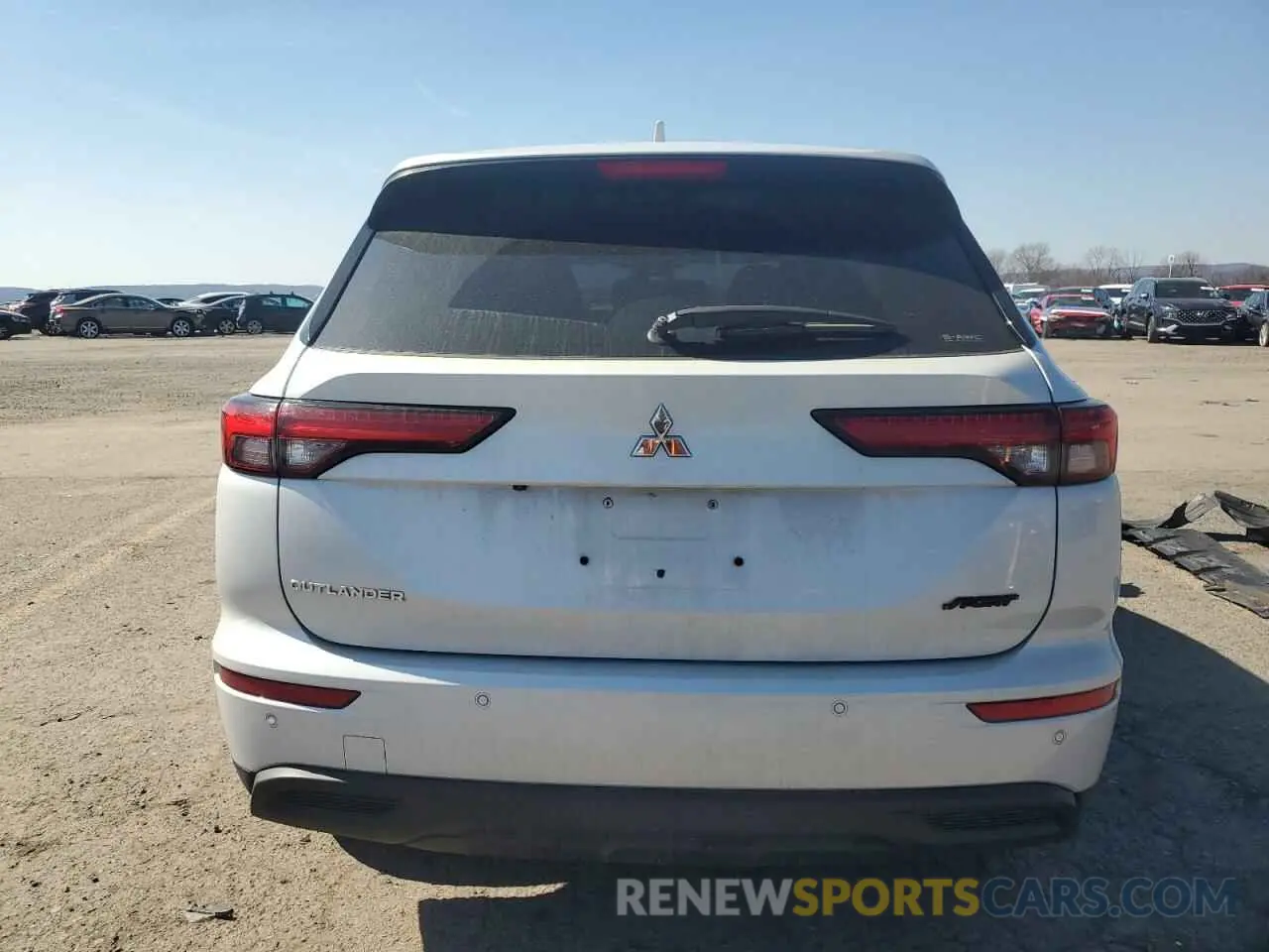 6 fotografías del automóvil dañado JA4J4TA81NZ028465 MITSUBISHI OUTLANDER 2022