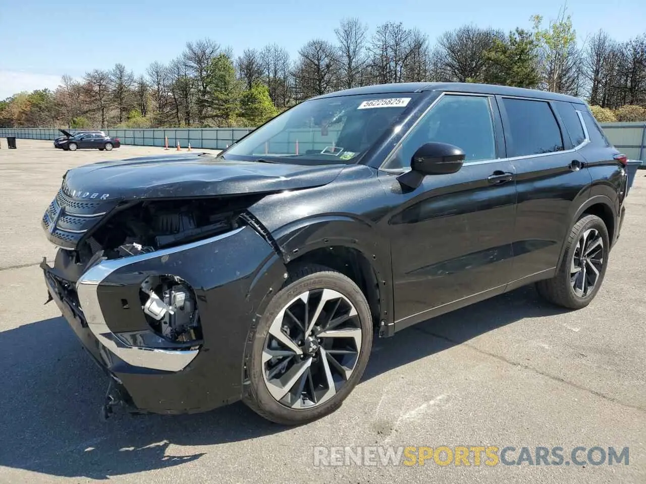 1 fotografías del automóvil dañado JA4J4TA81NZ034167 MITSUBISHI OUTLANDER 2022