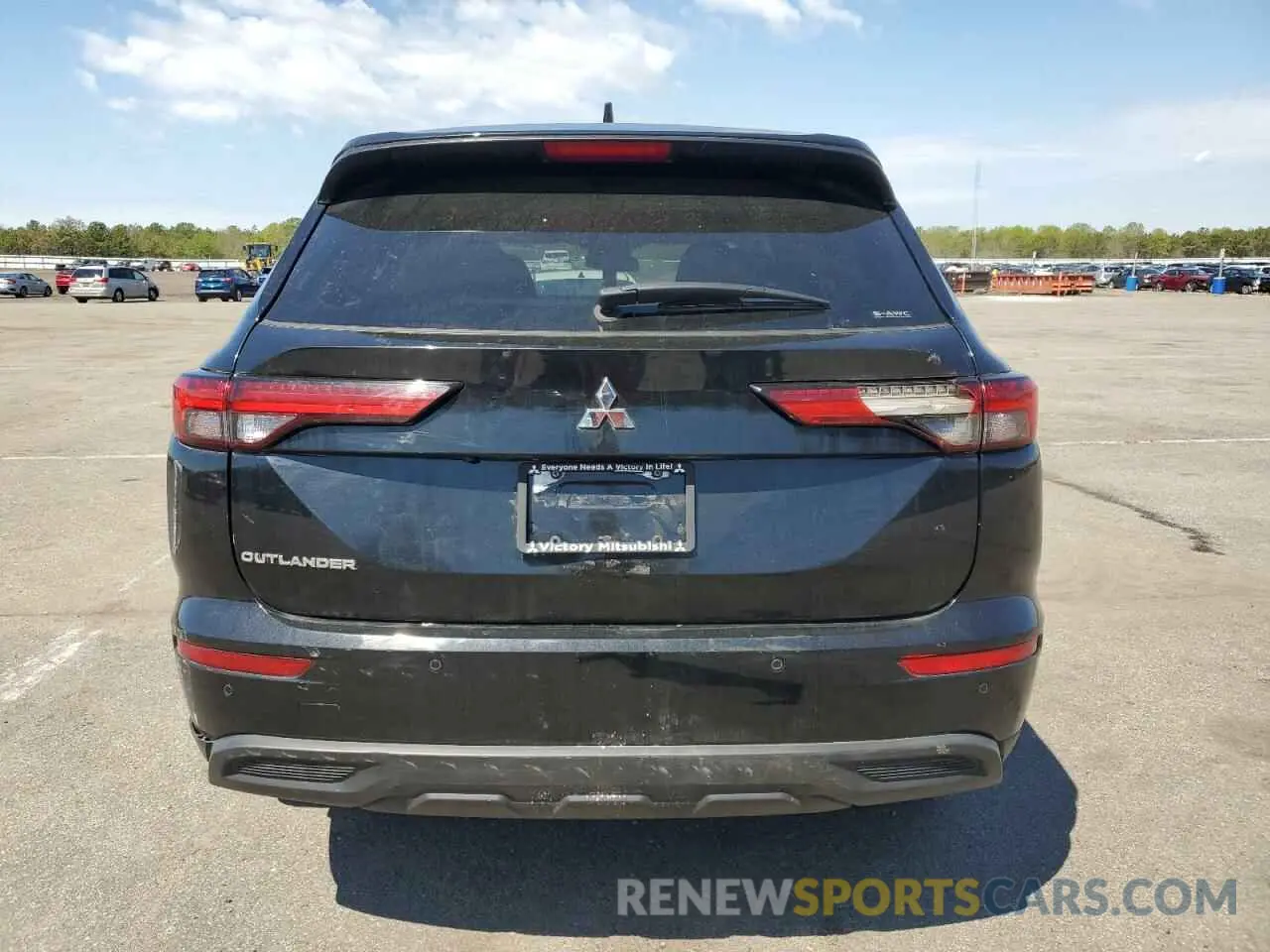 6 fotografías del automóvil dañado JA4J4TA81NZ034167 MITSUBISHI OUTLANDER 2022