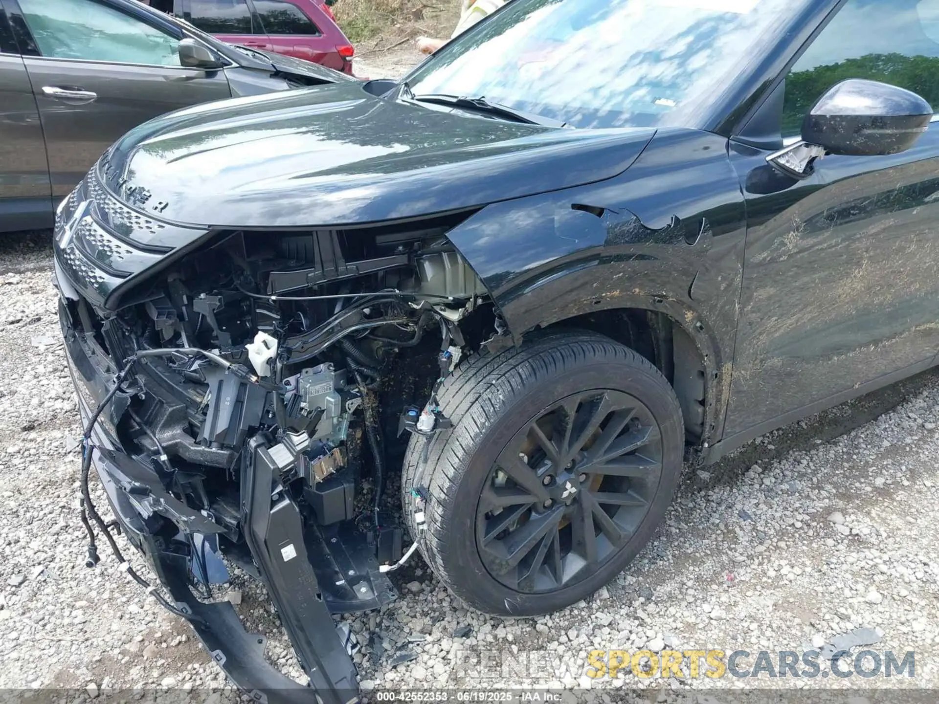 6 fotografías del automóvil dañado JA4J4TA82NZ013764 MITSUBISHI OUTLANDER 2022