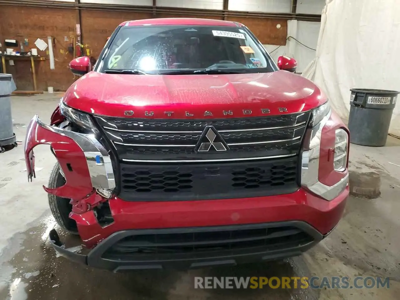 5 fotografías del automóvil dañado JA4J4TA82NZ018513 MITSUBISHI OUTLANDER 2022