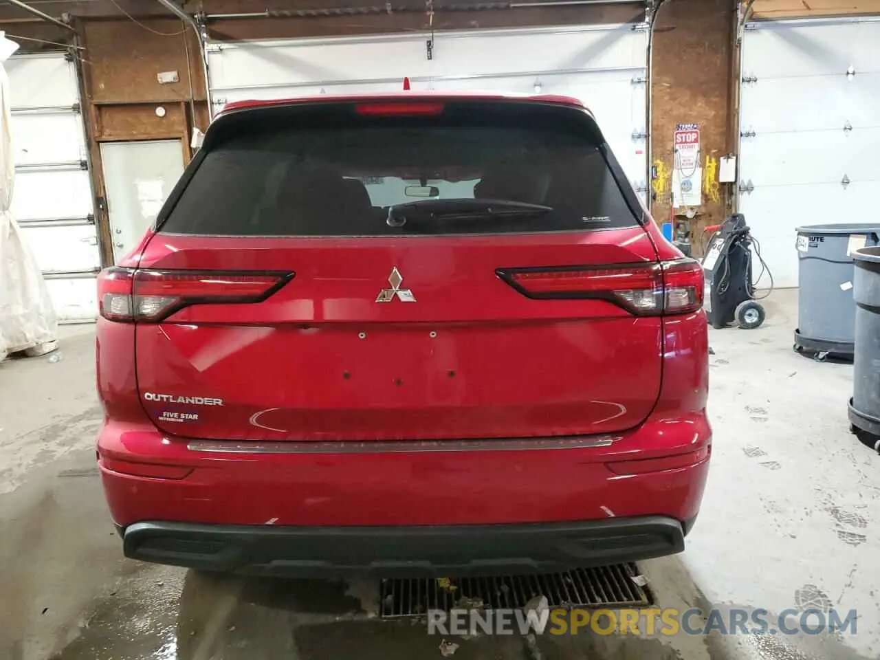 6 fotografías del automóvil dañado JA4J4TA82NZ018513 MITSUBISHI OUTLANDER 2022