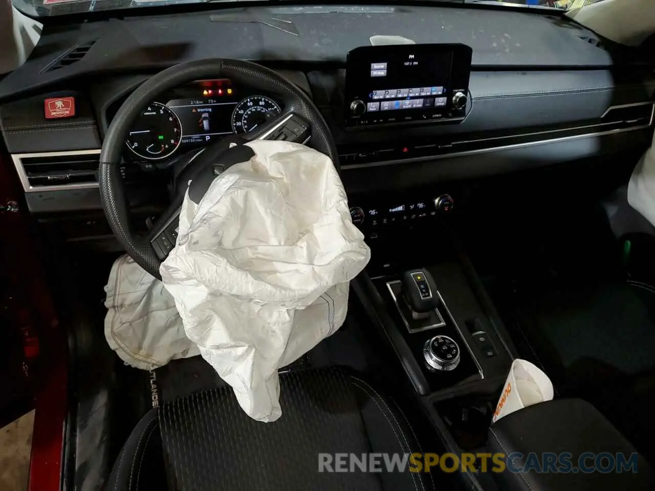 8 fotografías del automóvil dañado JA4J4TA82NZ018513 MITSUBISHI OUTLANDER 2022