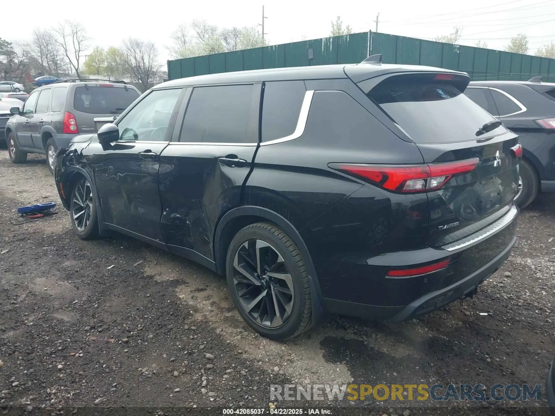 3 fotografías del automóvil dañado JA4J4TA82NZ047946 MITSUBISHI OUTLANDER 2022