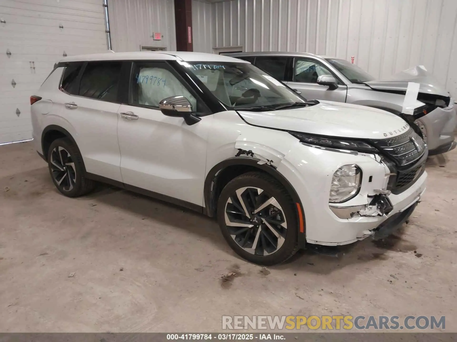 1 fotografías del automóvil dañado JA4J4TA83NZ039905 MITSUBISHI OUTLANDER 2022