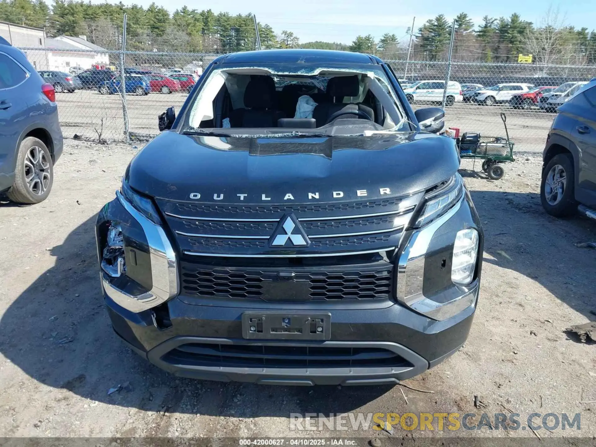 13 fotografías del automóvil dañado JA4J4TA84NZ048399 MITSUBISHI OUTLANDER 2022