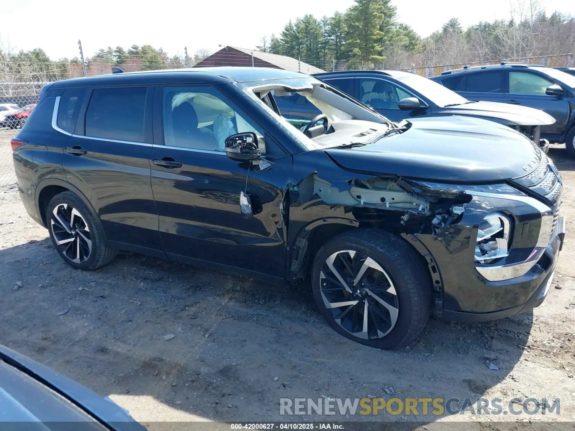 14 fotografías del automóvil dañado JA4J4TA84NZ048399 MITSUBISHI OUTLANDER 2022