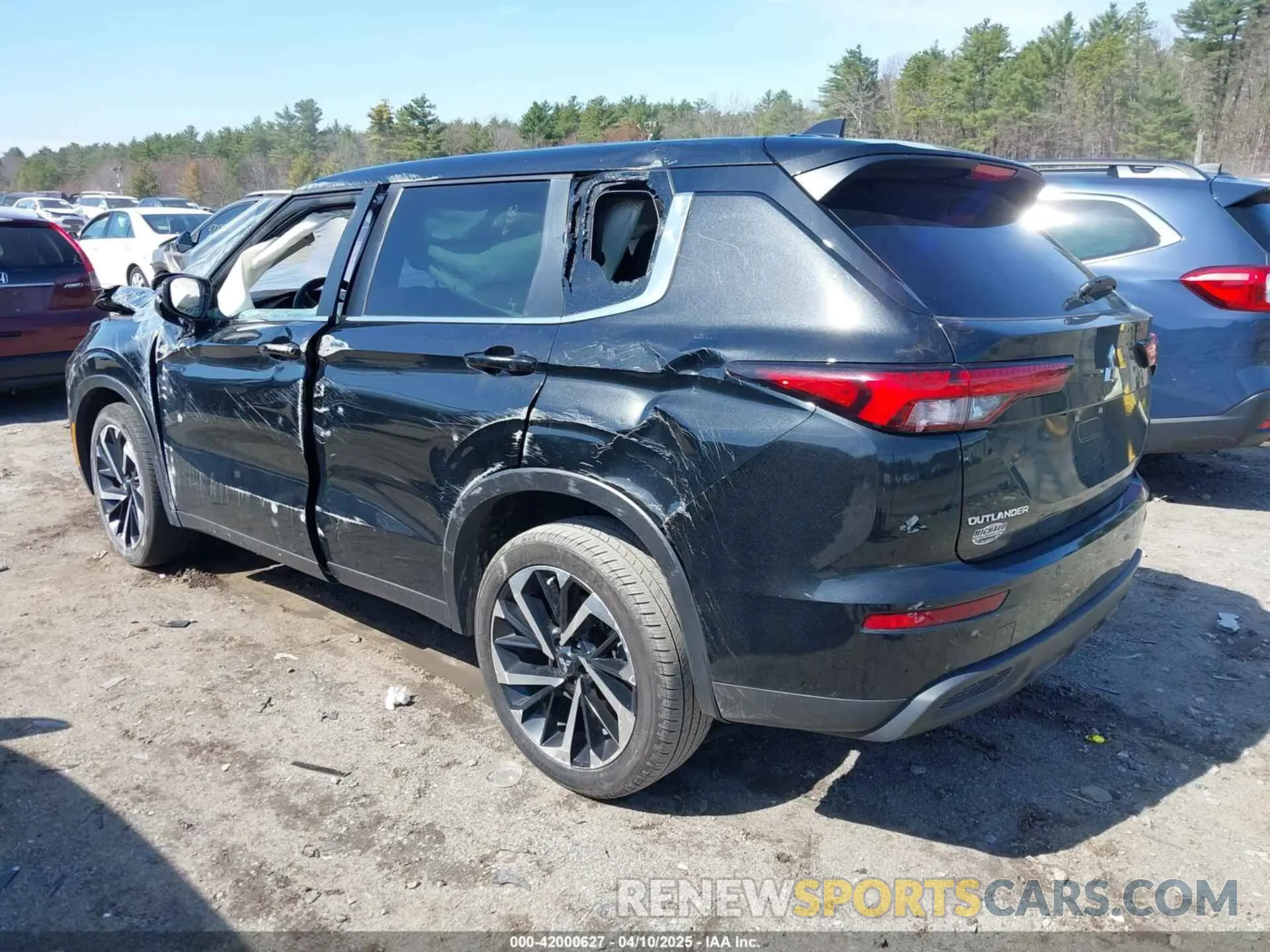 3 fotografías del automóvil dañado JA4J4TA84NZ048399 MITSUBISHI OUTLANDER 2022