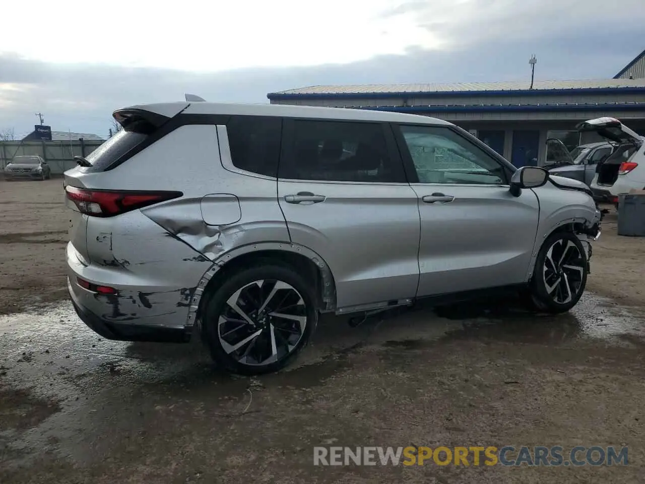 3 fotografías del automóvil dañado JA4J4TA86NZ023682 MITSUBISHI OUTLANDER 2022