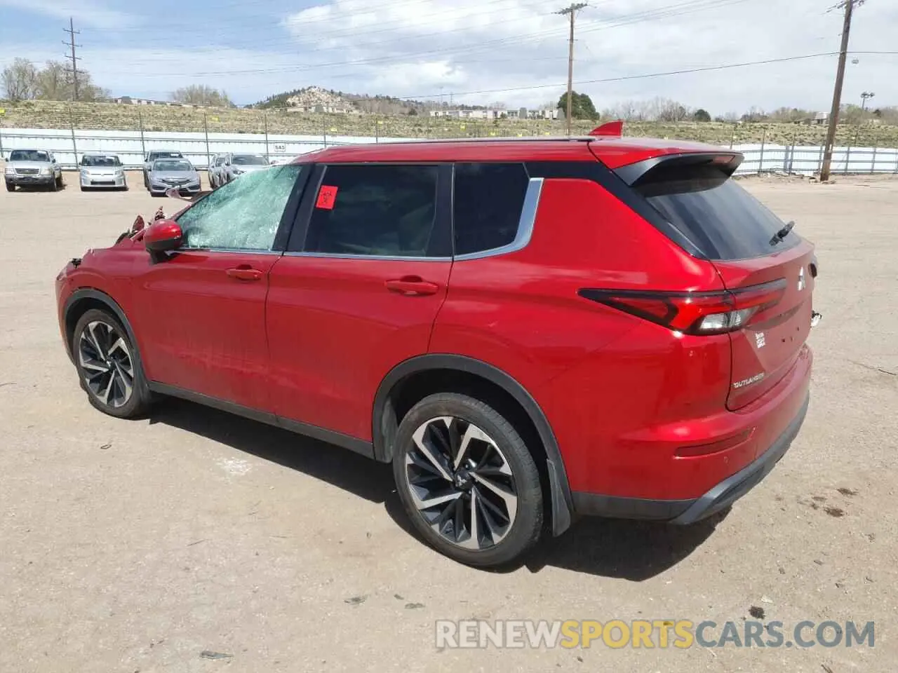2 fotografías del automóvil dañado JA4J4TA86NZ053250 MITSUBISHI OUTLANDER 2022