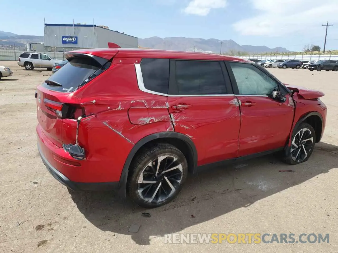 3 fotografías del automóvil dañado JA4J4TA86NZ053250 MITSUBISHI OUTLANDER 2022