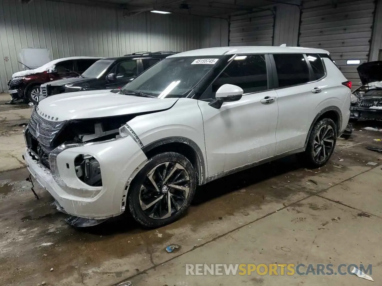 1 fotografías del automóvil dañado JA4J4TA87NZ019298 MITSUBISHI OUTLANDER 2022