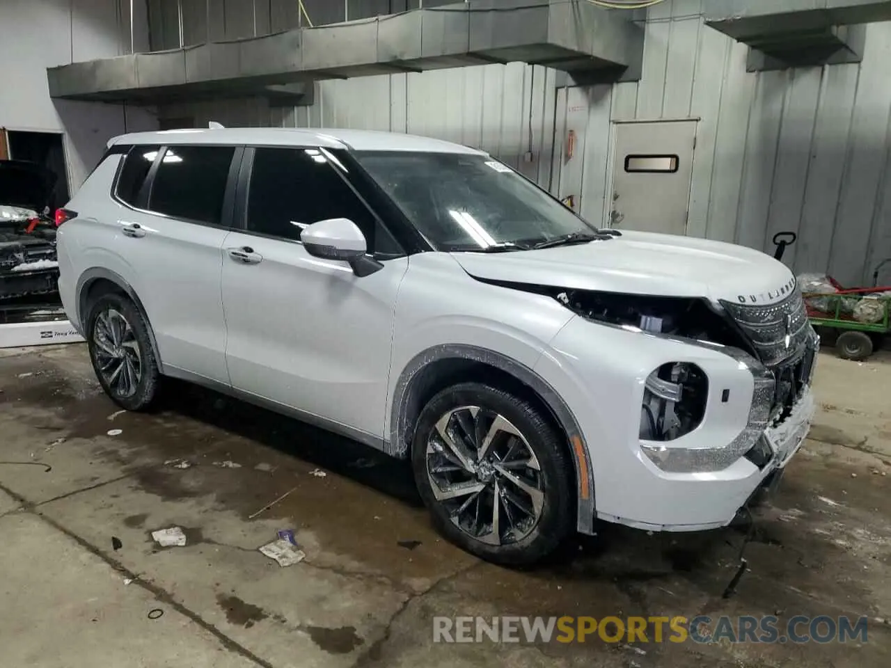 4 fotografías del automóvil dañado JA4J4TA87NZ019298 MITSUBISHI OUTLANDER 2022