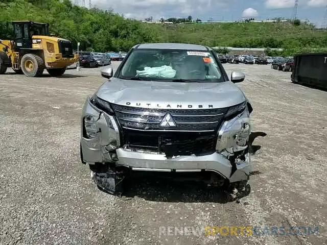 14 fotografías del automóvil dañado JA4J4TA8XNZ008022 MITSUBISHI OUTLANDER 2022