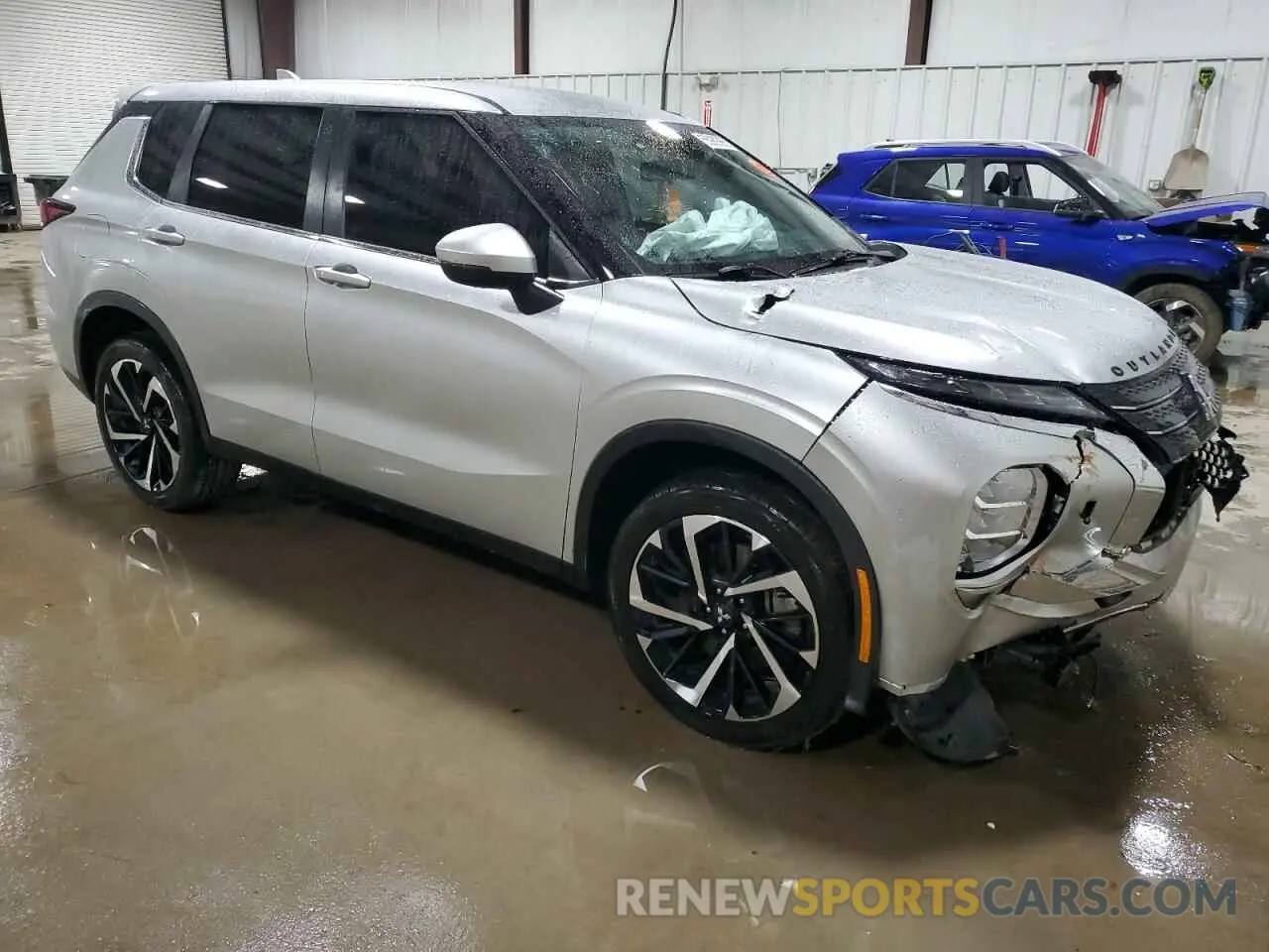 4 fotografías del automóvil dañado JA4J4TA8XNZ008022 MITSUBISHI OUTLANDER 2022