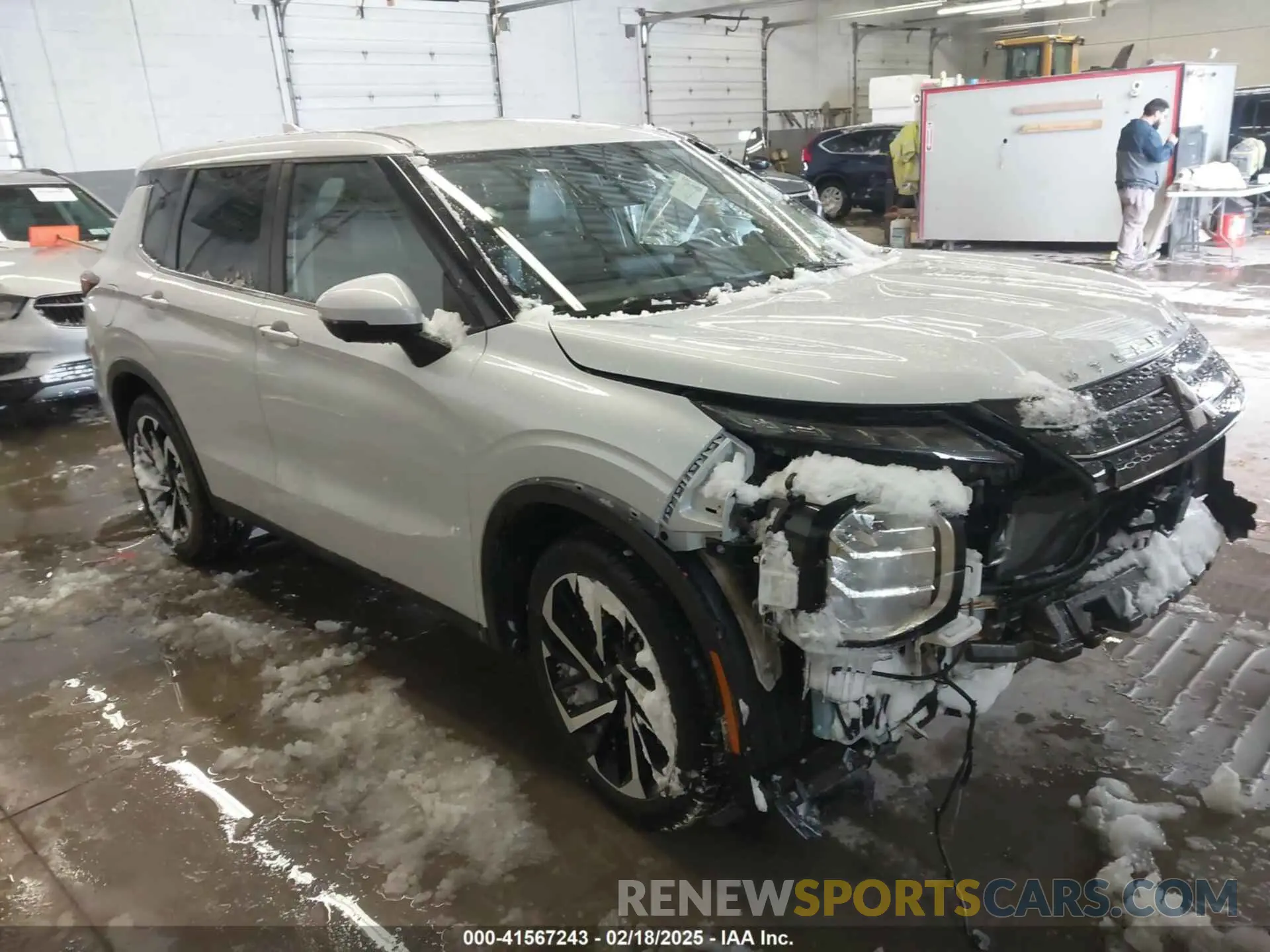 1 fotografías del automóvil dañado JA4J4UA80NZ025367 MITSUBISHI OUTLANDER 2022