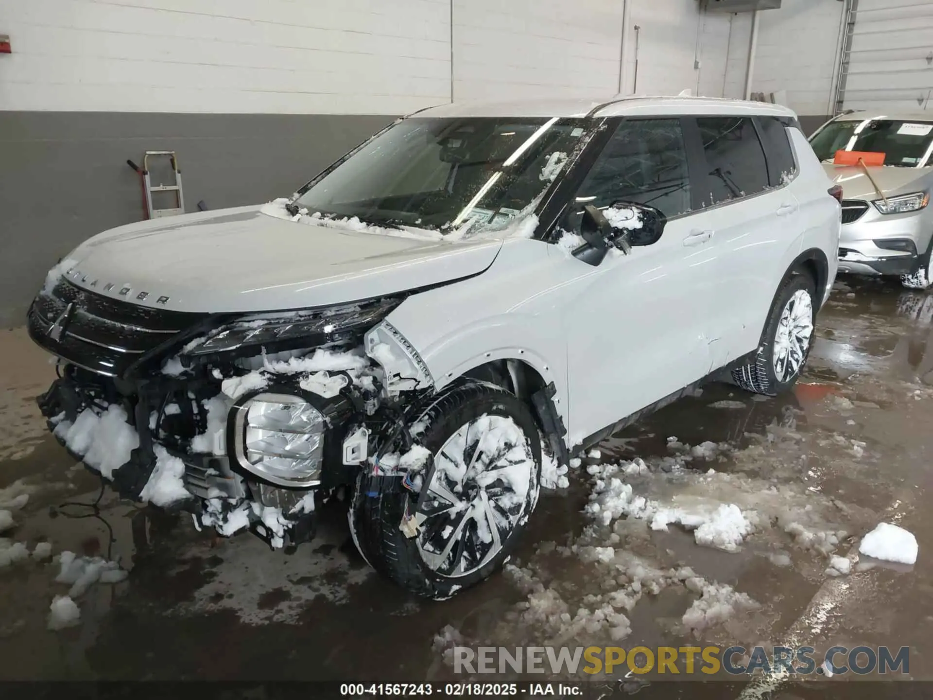 2 fotografías del automóvil dañado JA4J4UA80NZ025367 MITSUBISHI OUTLANDER 2022