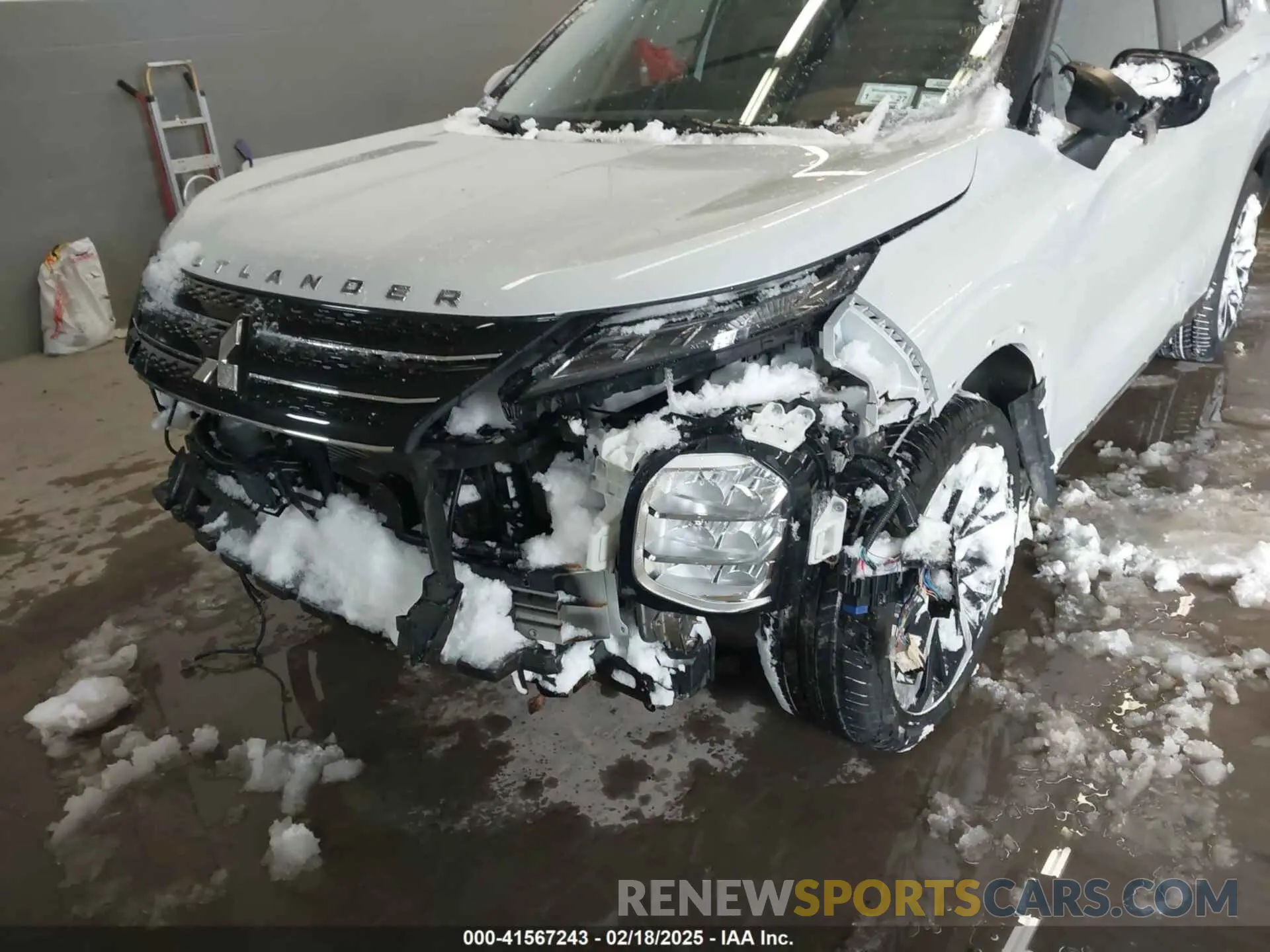 6 fotografías del automóvil dañado JA4J4UA80NZ025367 MITSUBISHI OUTLANDER 2022