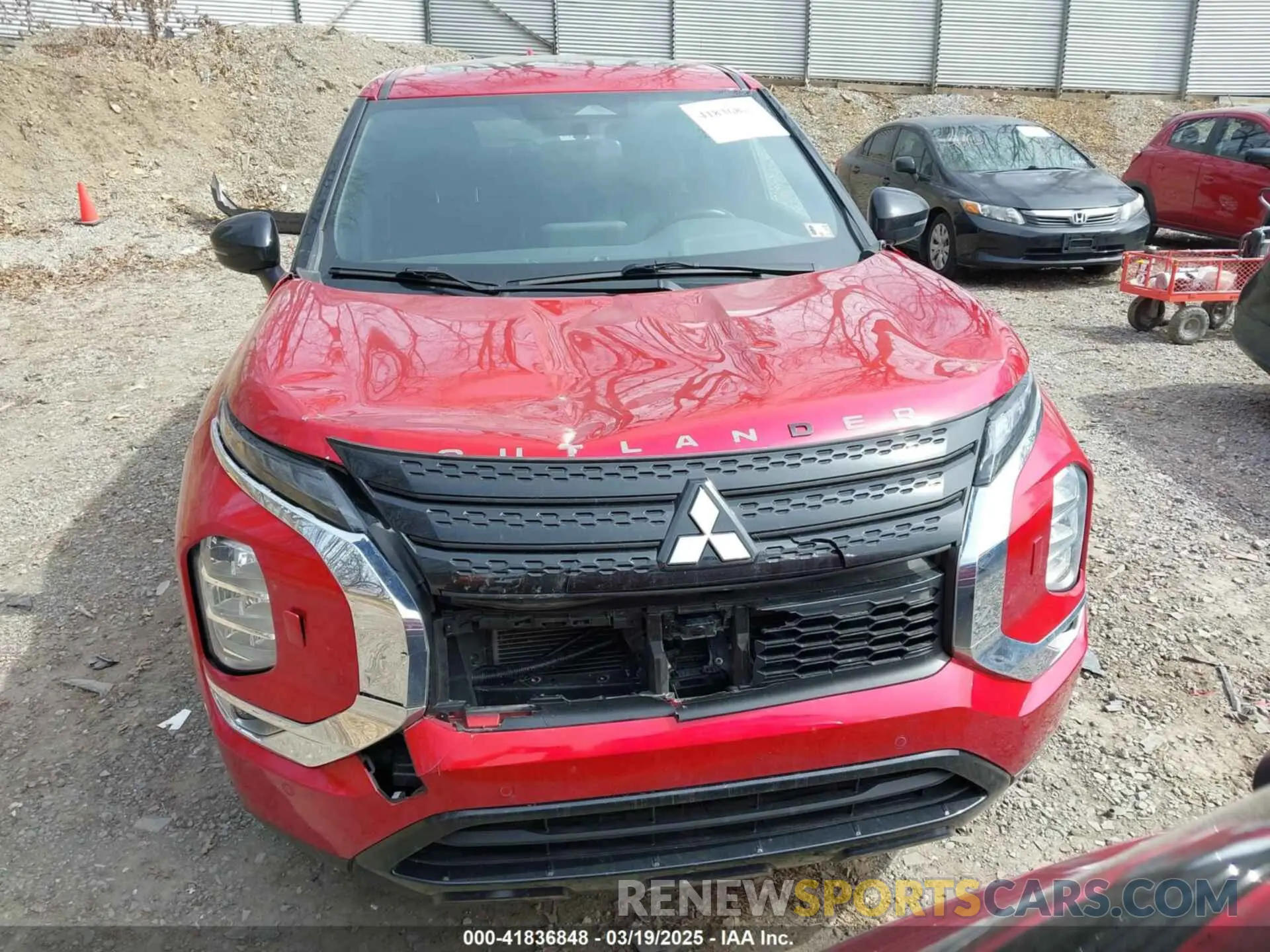 13 fotografías del automóvil dañado JA4J4UA80NZ069028 MITSUBISHI OUTLANDER 2022