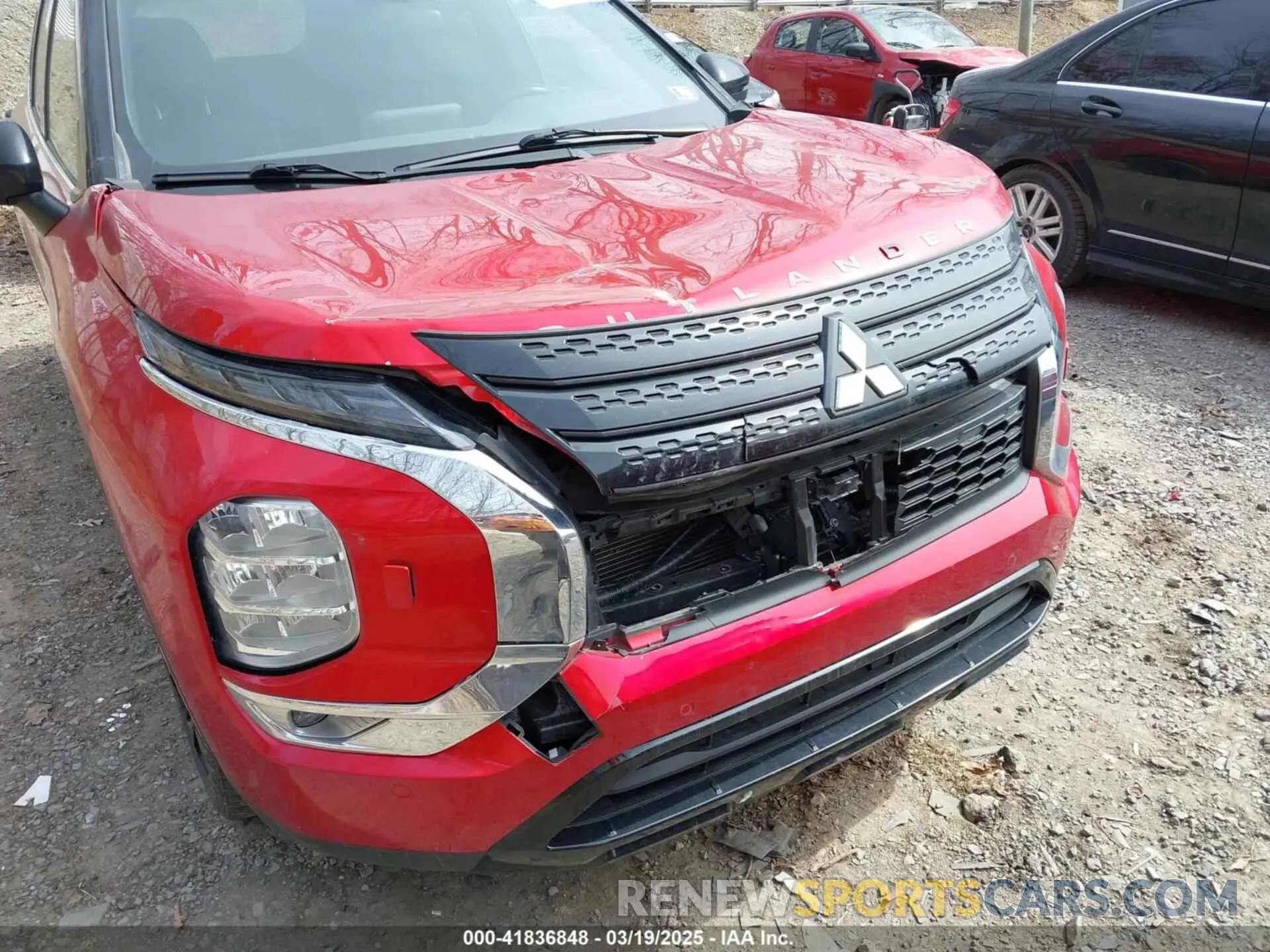 6 fotografías del automóvil dañado JA4J4UA80NZ069028 MITSUBISHI OUTLANDER 2022