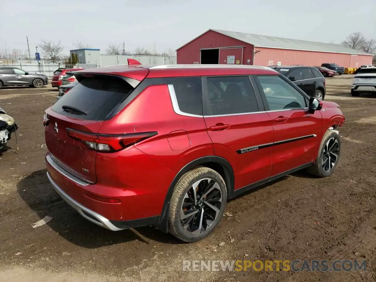 3 fotografías del automóvil dañado JA4J4UA80NZ618145 MITSUBISHI OUTLANDER 2022