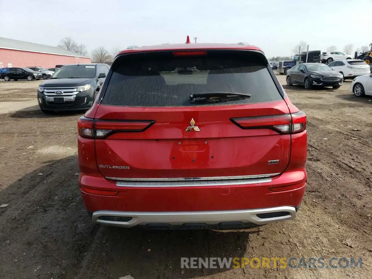 6 fotografías del automóvil dañado JA4J4UA80NZ618145 MITSUBISHI OUTLANDER 2022