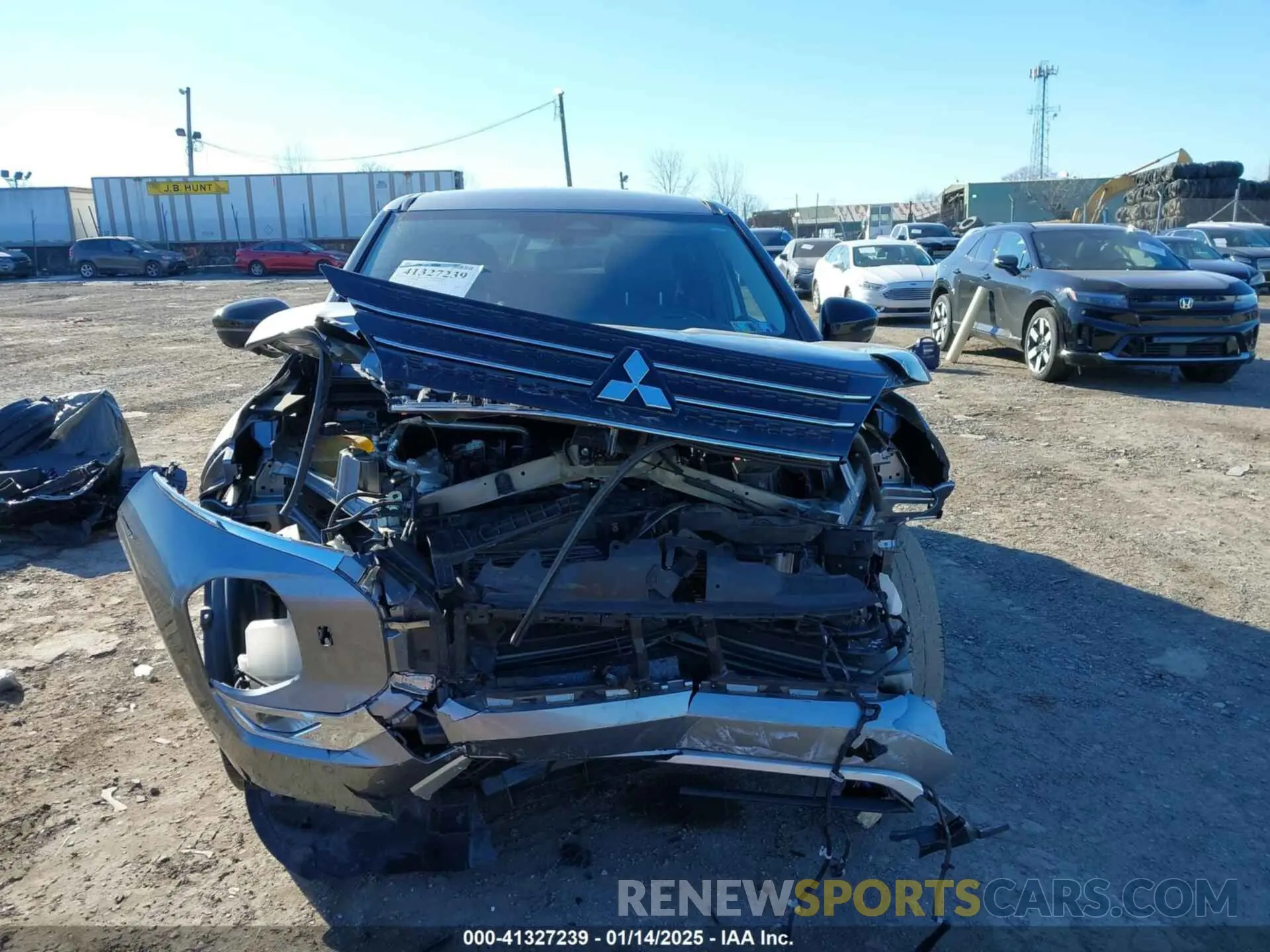13 fotografías del automóvil dañado JA4J4UA81NZ025152 MITSUBISHI OUTLANDER 2022