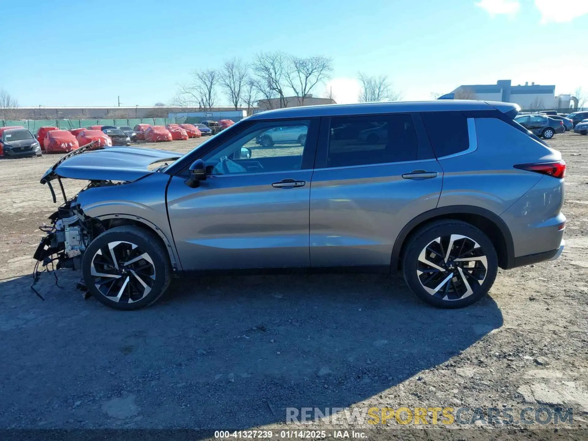 15 fotografías del automóvil dañado JA4J4UA81NZ025152 MITSUBISHI OUTLANDER 2022