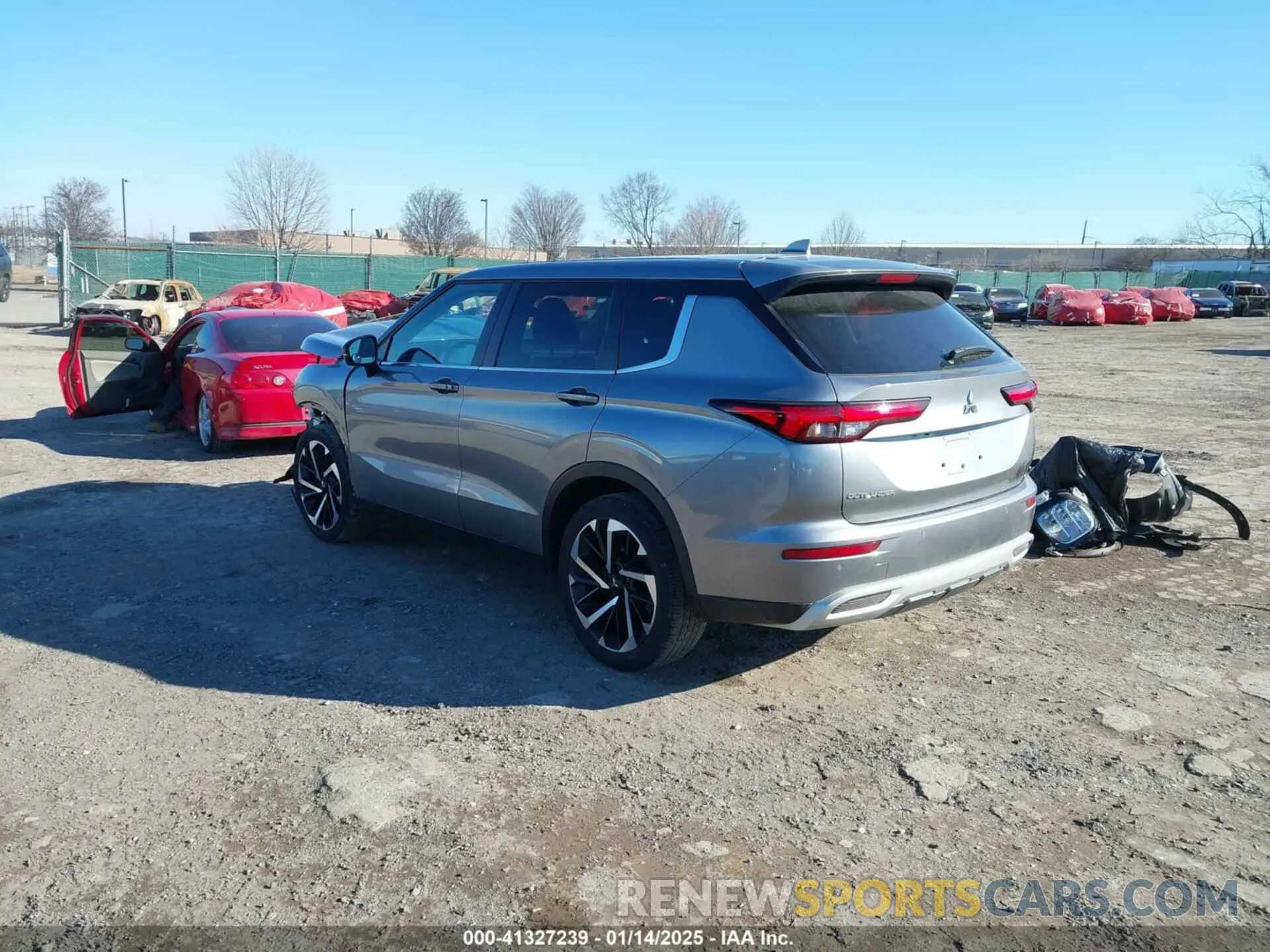 3 fotografías del automóvil dañado JA4J4UA81NZ025152 MITSUBISHI OUTLANDER 2022