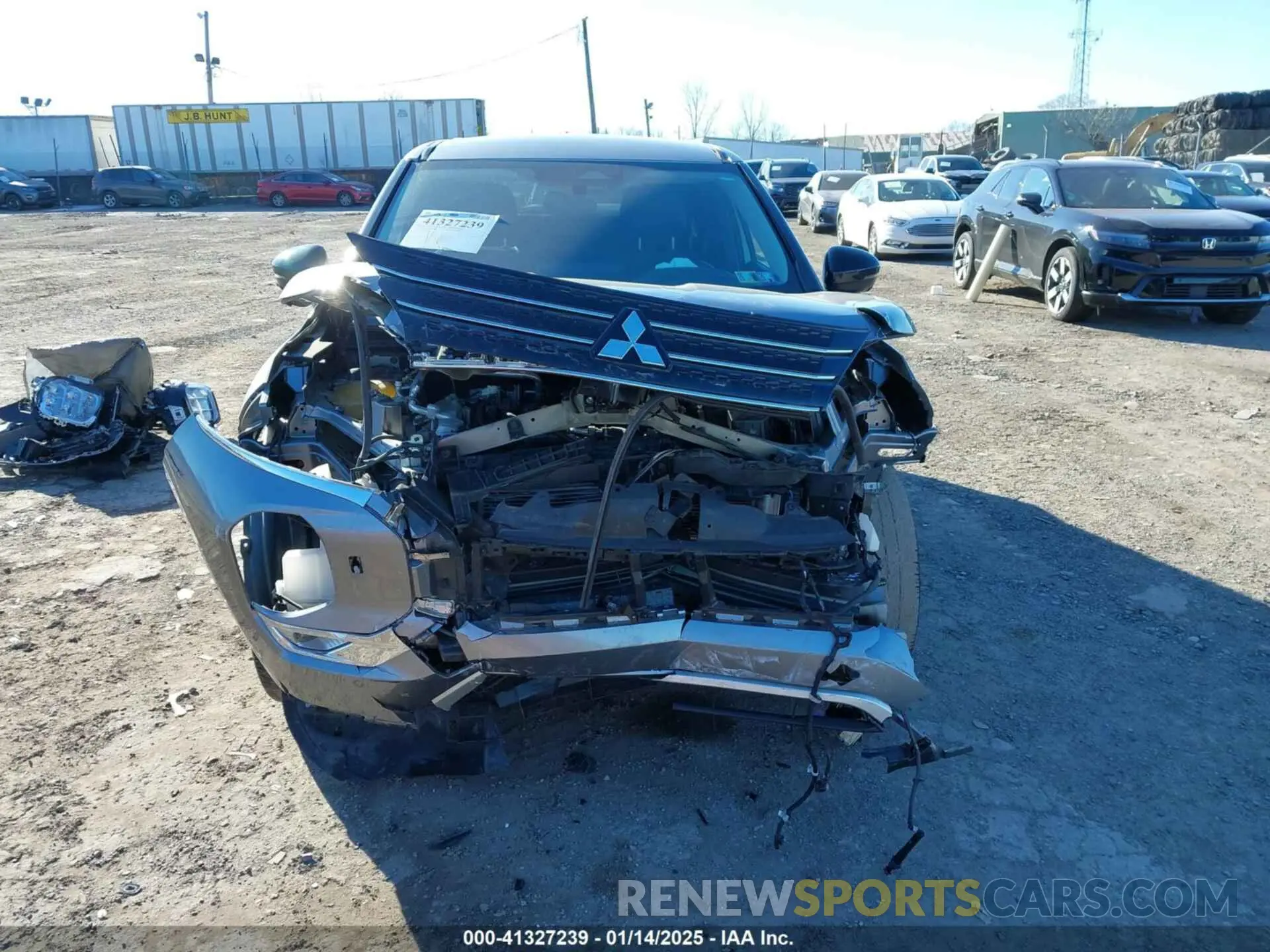 6 fotografías del automóvil dañado JA4J4UA81NZ025152 MITSUBISHI OUTLANDER 2022