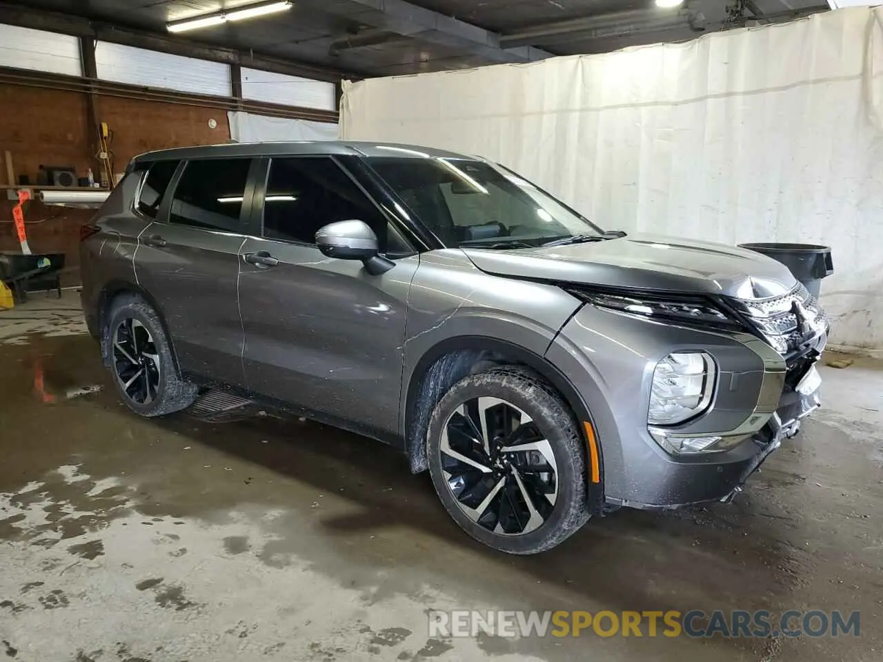 4 fotografías del automóvil dañado JA4J4UA82NZ012345 MITSUBISHI OUTLANDER 2022