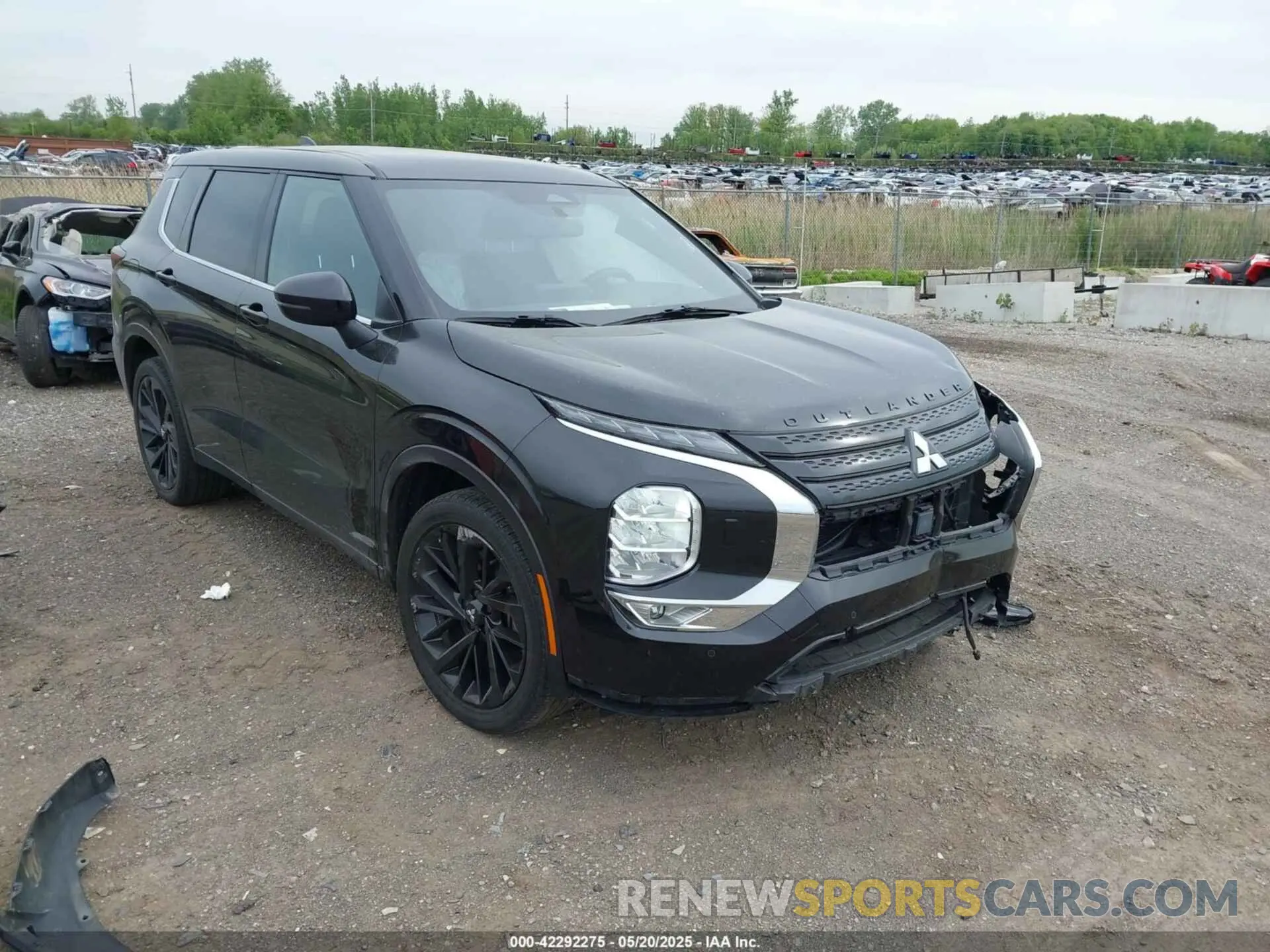 1 fotografías del automóvil dañado JA4J4UA83NZ067208 MITSUBISHI OUTLANDER 2022