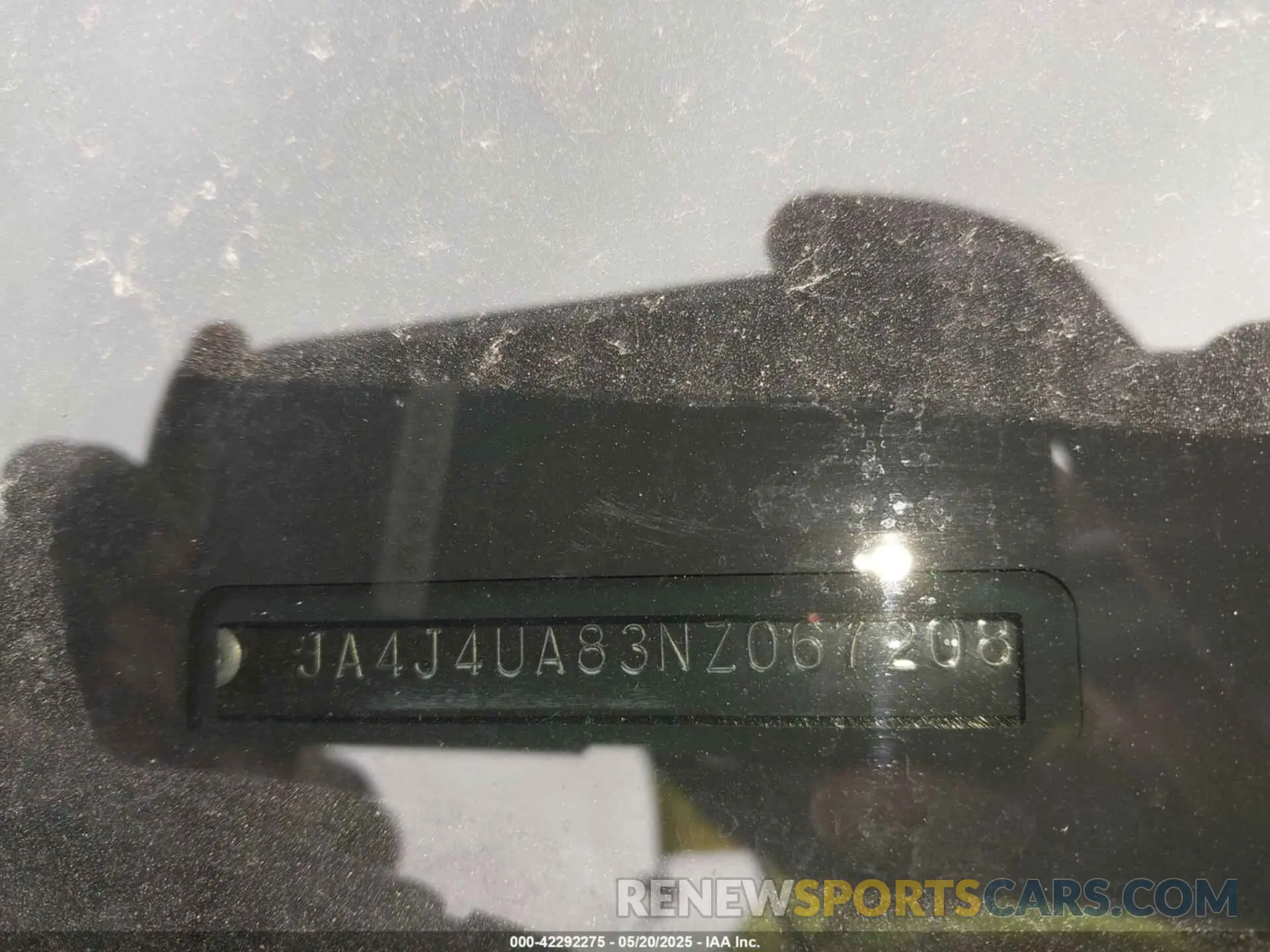 9 fotografías del automóvil dañado JA4J4UA83NZ067208 MITSUBISHI OUTLANDER 2022