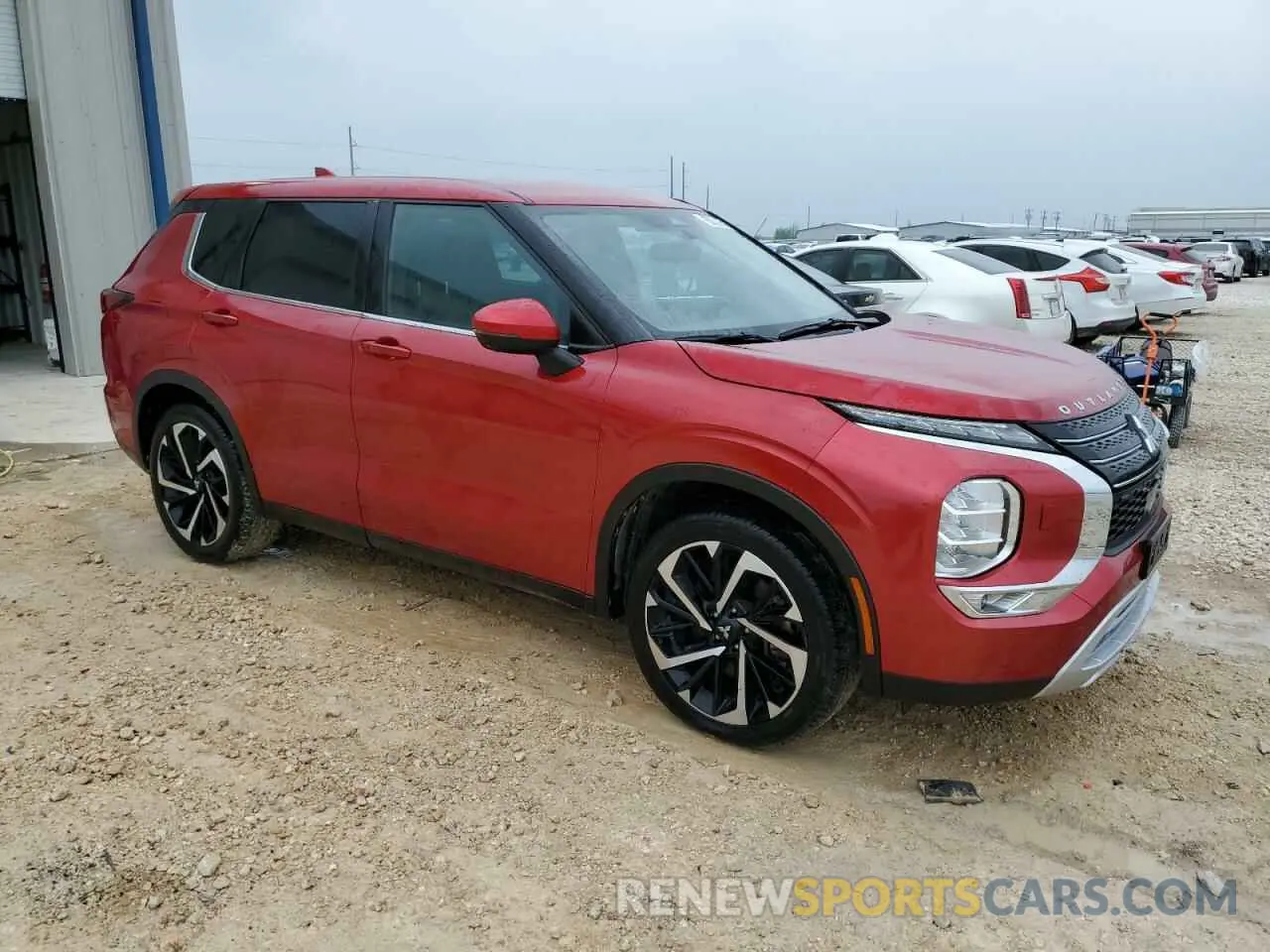 4 fotografías del automóvil dañado JA4J4UA83NZ081335 MITSUBISHI OUTLANDER 2022
