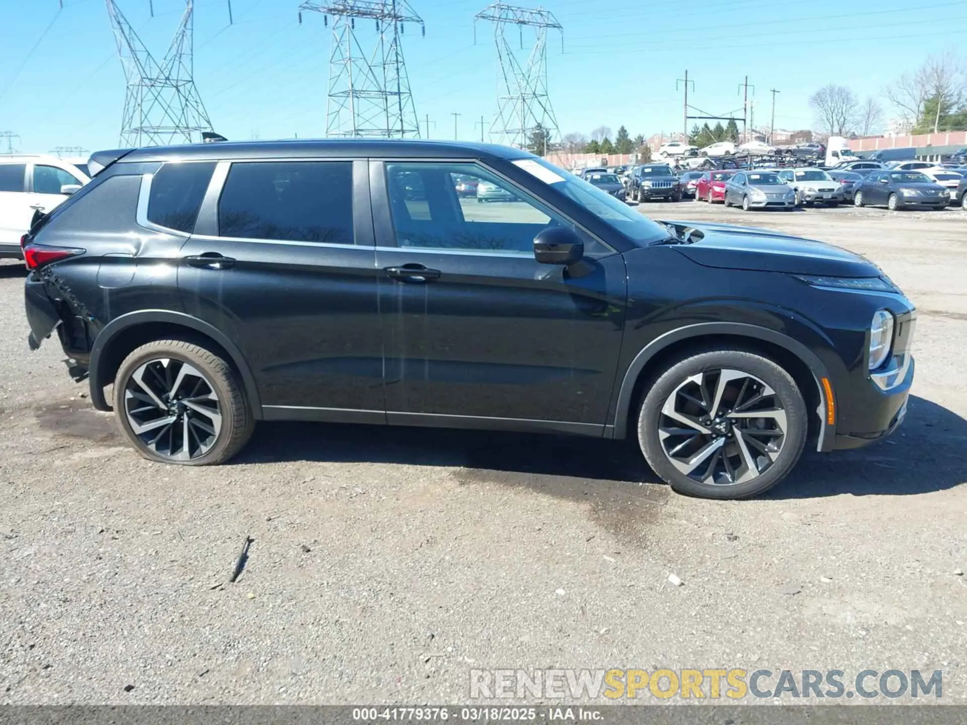 14 fotografías del automóvil dañado JA4J4UA84NZ013979 MITSUBISHI OUTLANDER 2022