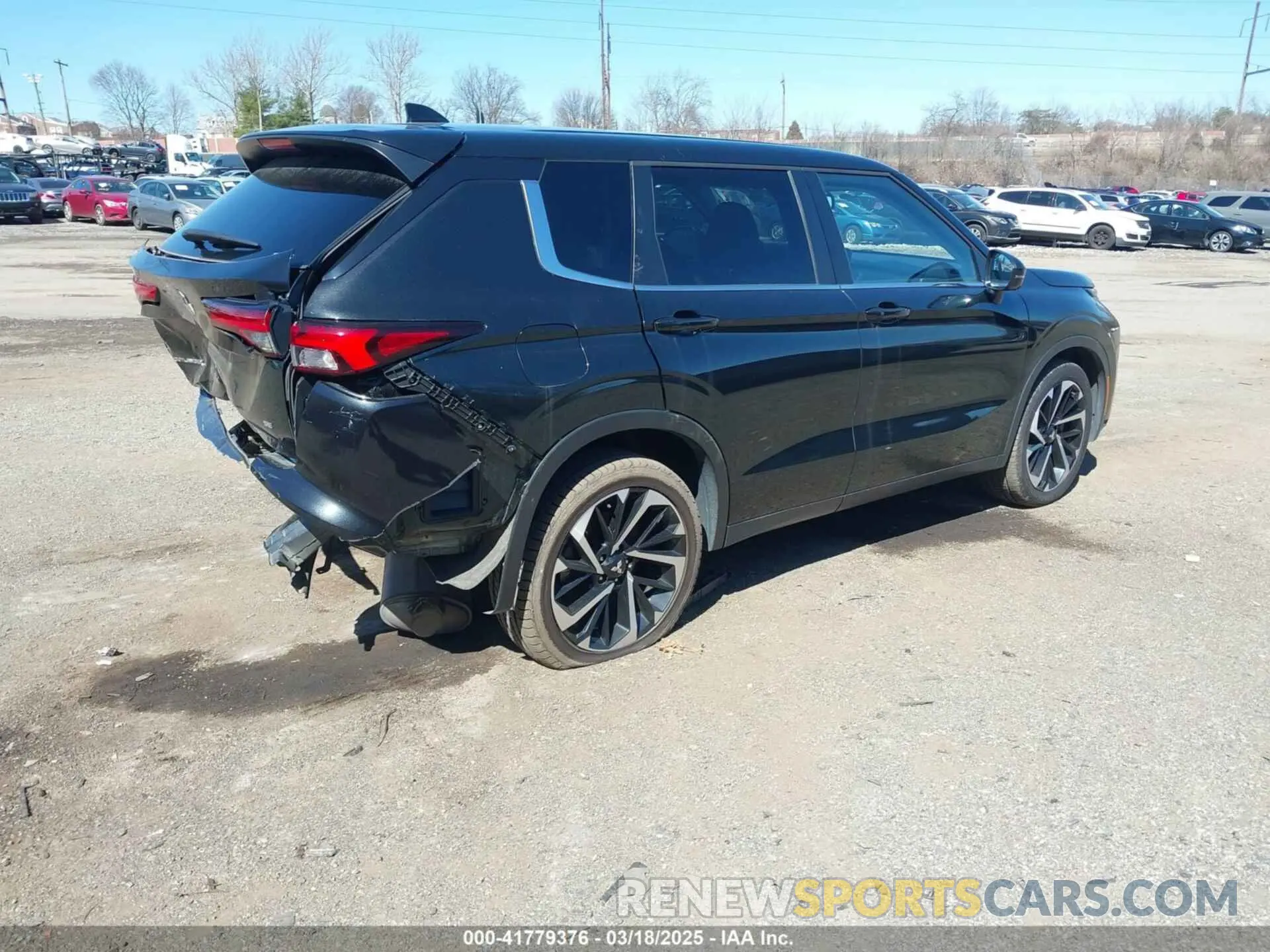 4 fotografías del automóvil dañado JA4J4UA84NZ013979 MITSUBISHI OUTLANDER 2022