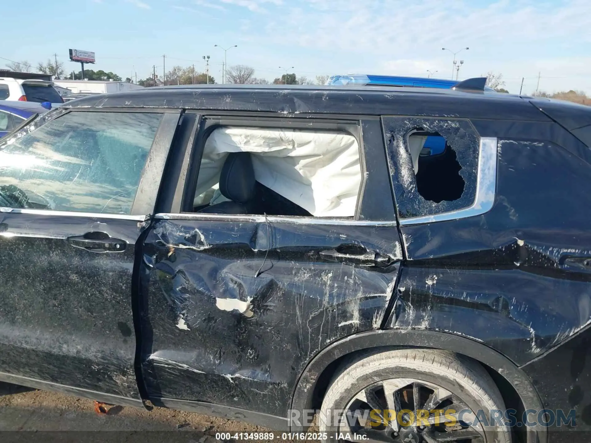 6 fotografías del automóvil dañado JA4J4UA84NZ046349 MITSUBISHI OUTLANDER 2022