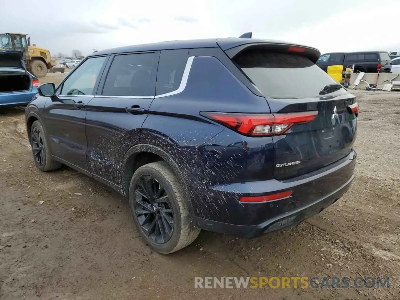 2 fotografías del automóvil dañado JA4J4UA84NZ055889 MITSUBISHI OUTLANDER 2022