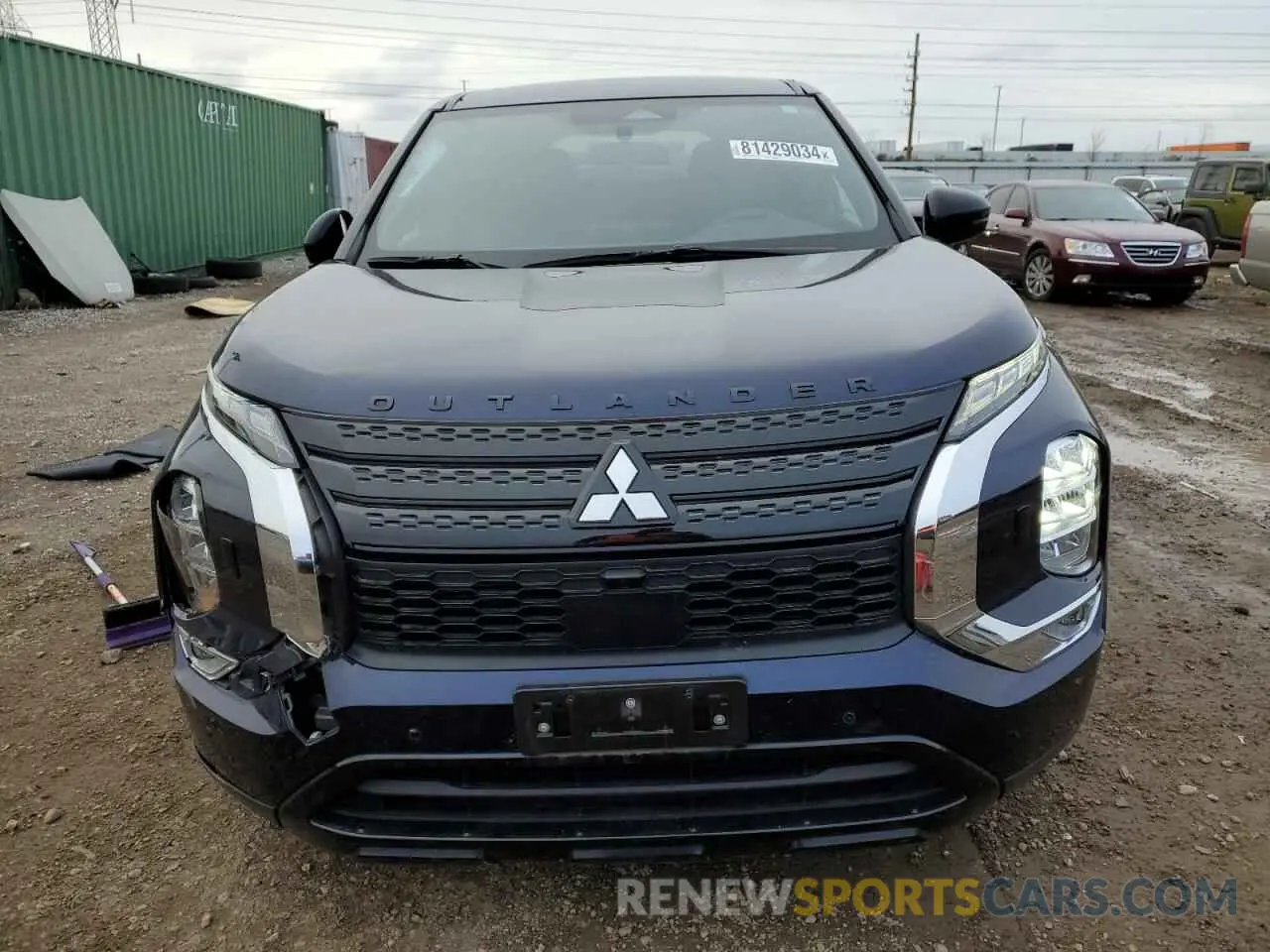 5 fotografías del automóvil dañado JA4J4UA84NZ055889 MITSUBISHI OUTLANDER 2022
