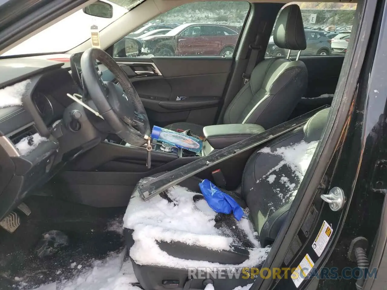 7 fotografías del automóvil dañado JA4J4UA84NZ072711 MITSUBISHI OUTLANDER 2022