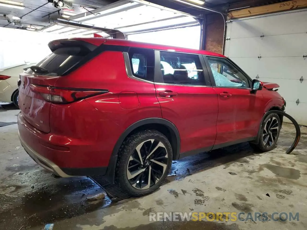 3 fotografías del automóvil dañado JA4J4UA84NZ080193 MITSUBISHI OUTLANDER 2022