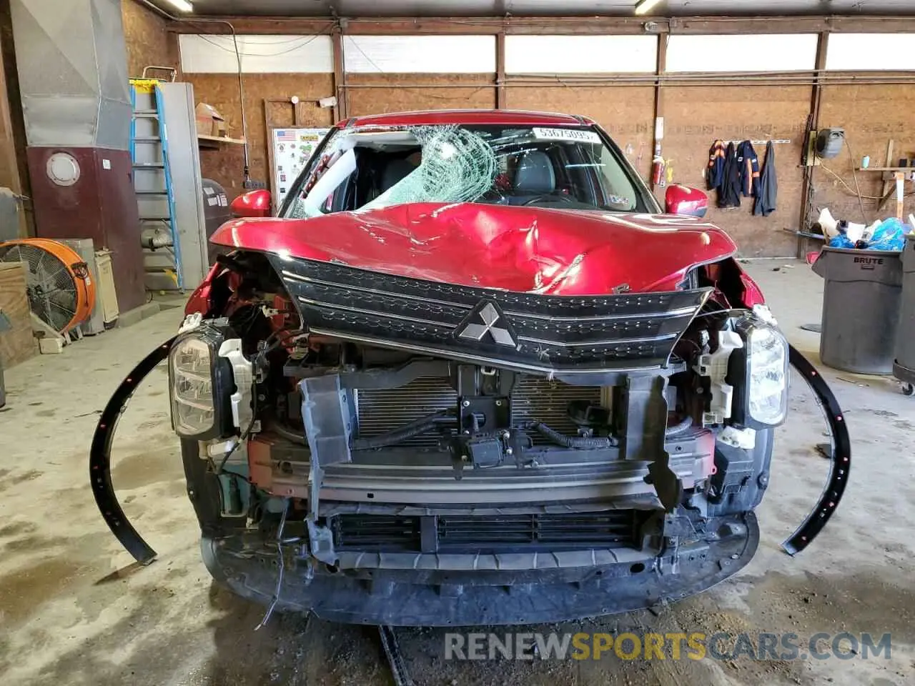 5 fotografías del automóvil dañado JA4J4UA84NZ080193 MITSUBISHI OUTLANDER 2022
