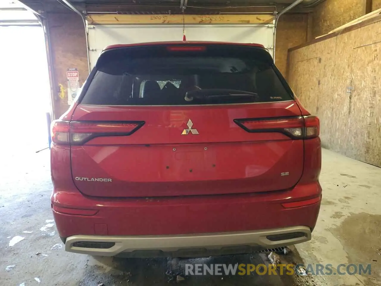 6 fotografías del automóvil dañado JA4J4UA84NZ080193 MITSUBISHI OUTLANDER 2022
